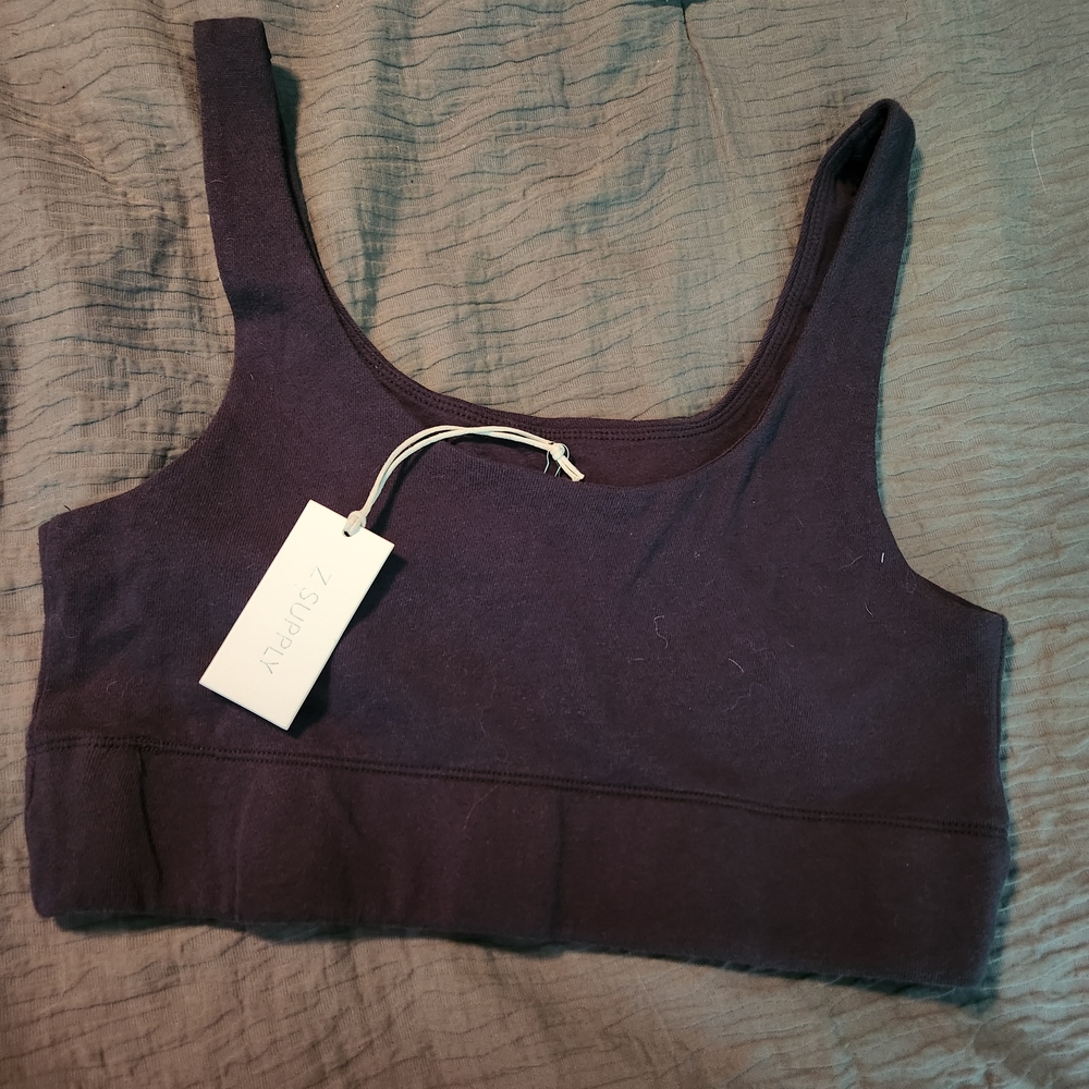 Z Supply Brenna Bralette Sports Bra - Picture 2 of 2